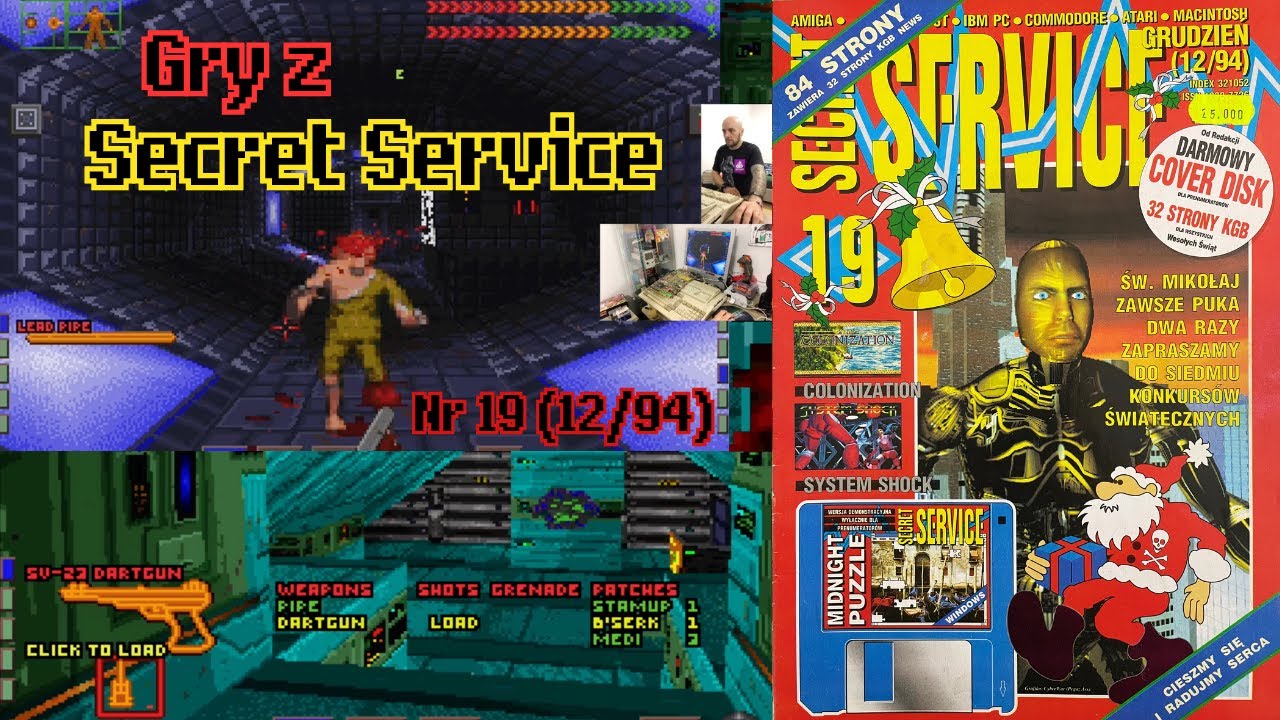 Gry z SECRET SERVICE 19 (GRUDZIEŃ 1994) - gramy, oceniamy