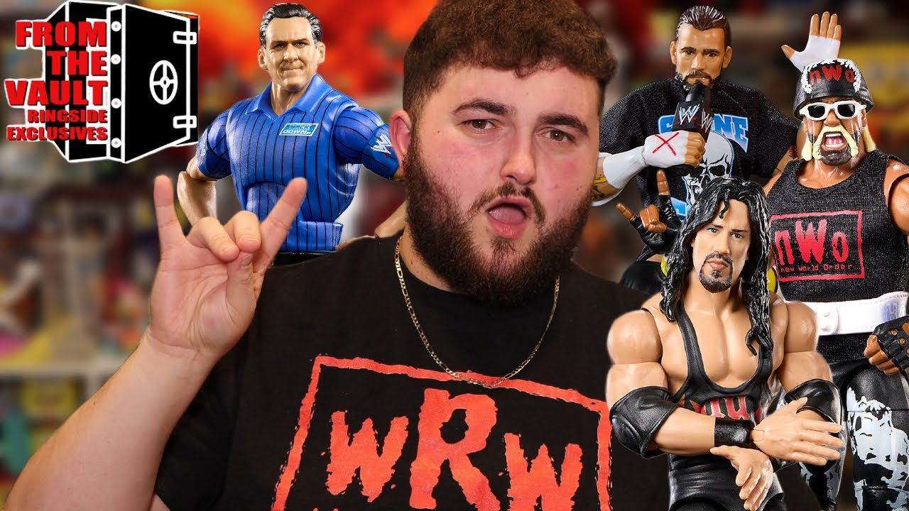 I UPGRADED MORE OLD WWE MATTEL FIGURES!!! RINGSIDE FROM THE VAULT UNBOXING!