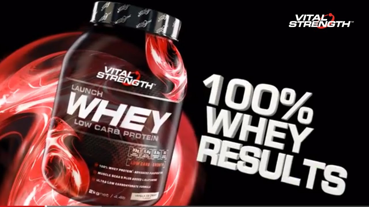 Vitalstrength Sports Nutrition - 100% Whey Protein Powder