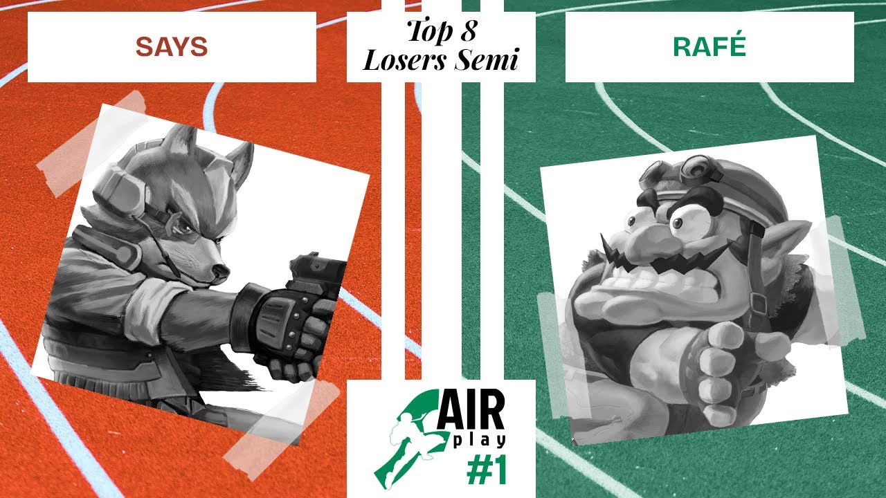 F'Air-Play - Says (Fox) vs Rafé (Wario) - Top 8 Losers Semi