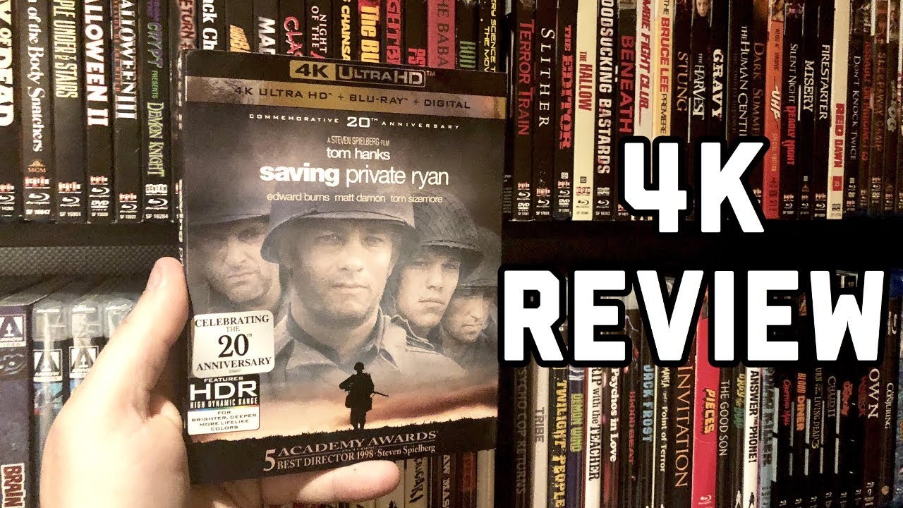 Обзор и розыгрыш призов фильма «Спасти рядового Райана» 4K UltraHD Blu-ray | 20-я годовщина | Dol...