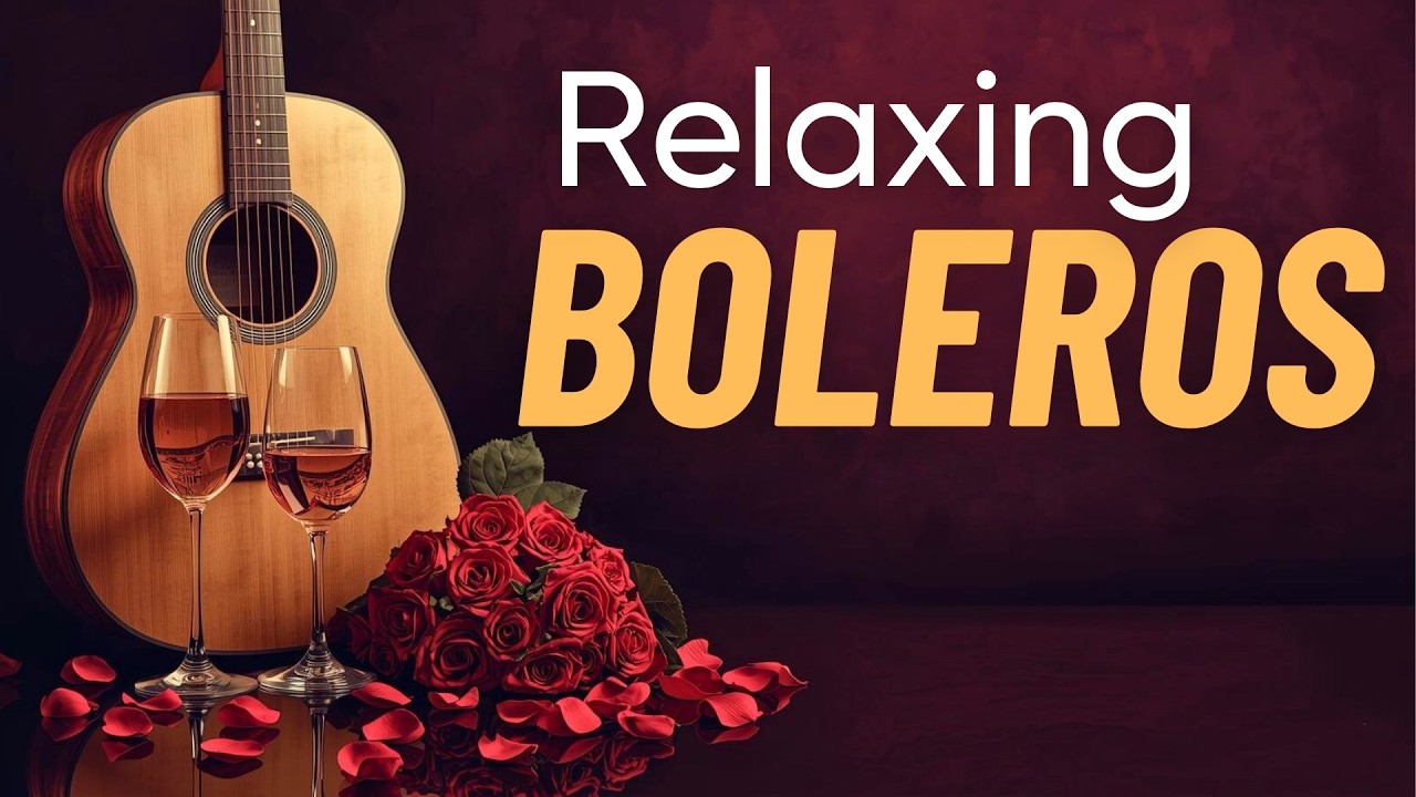 Live Guitar Boleros for Sleep - Gentle Romantic Latin Stream