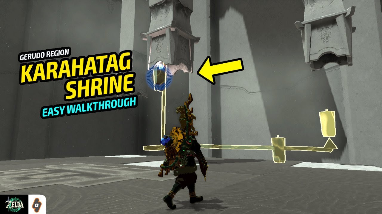 EASY GUIDE: Karahatag Shrine - Drifting Flame Puzzle Solution | Tears of the Kingdom Walkthrough