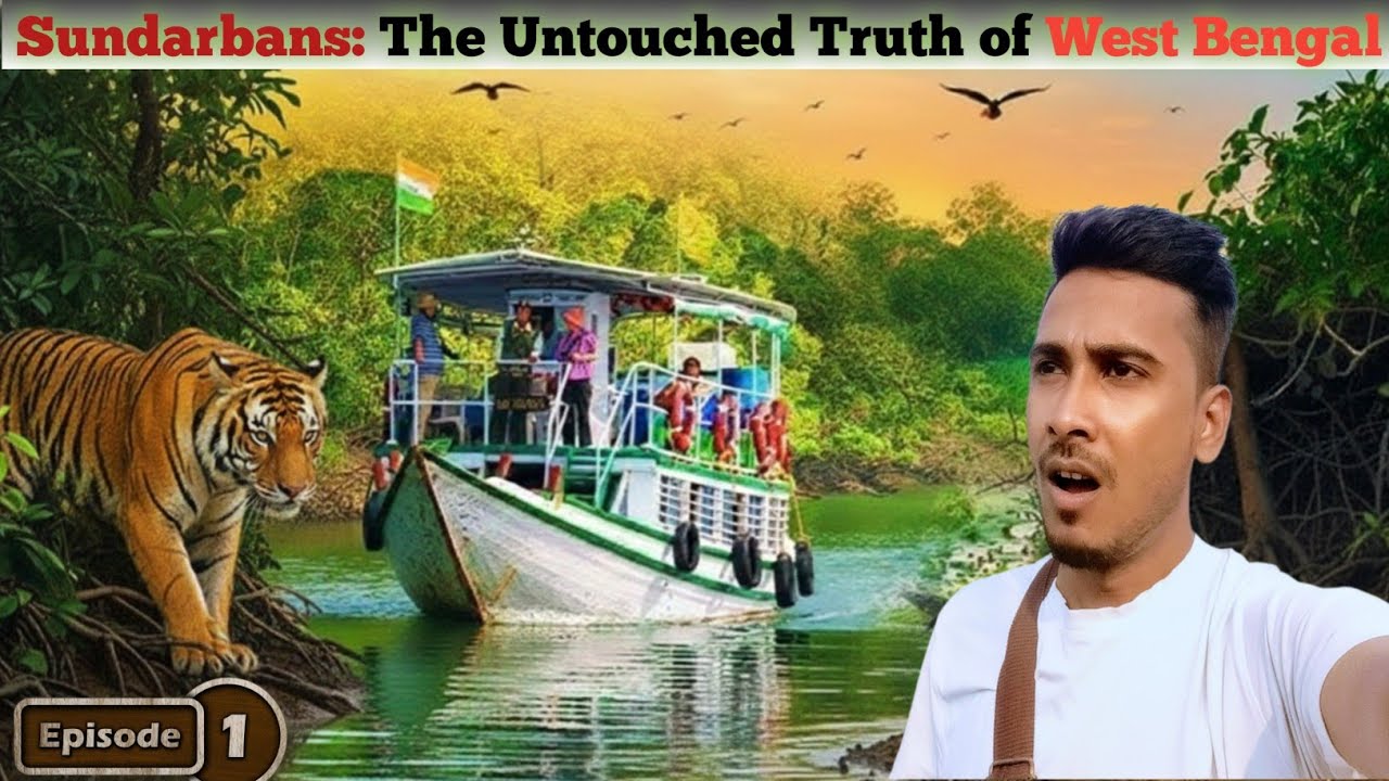 Explore SUNDARBAN Home of the Royal Bengal Tiger🐯 || The Journey from Kolkata to Sundarbans: Day 1