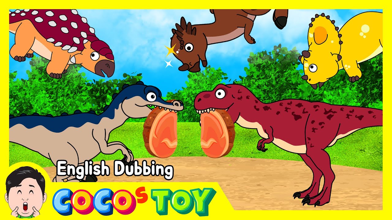 40minㅣEn DubbingㅣA collection of stories about friendshipㅣdinosaur names, kidstoonㅣCoCosToy