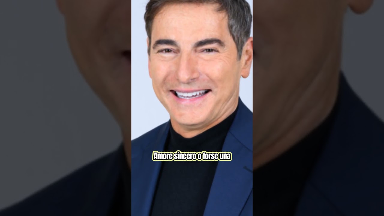 Dopo il divorzio Marco Liorni presenta la giovane moglie i figli si oppongono 😱💔