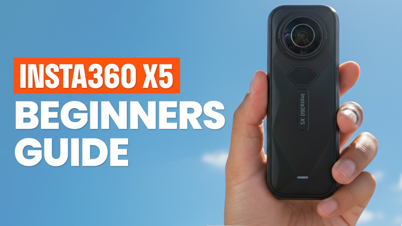 Insta360 X5 Beginners Guide: How To Film And Edit Your First 360 Video In Insta360 App Tutorial