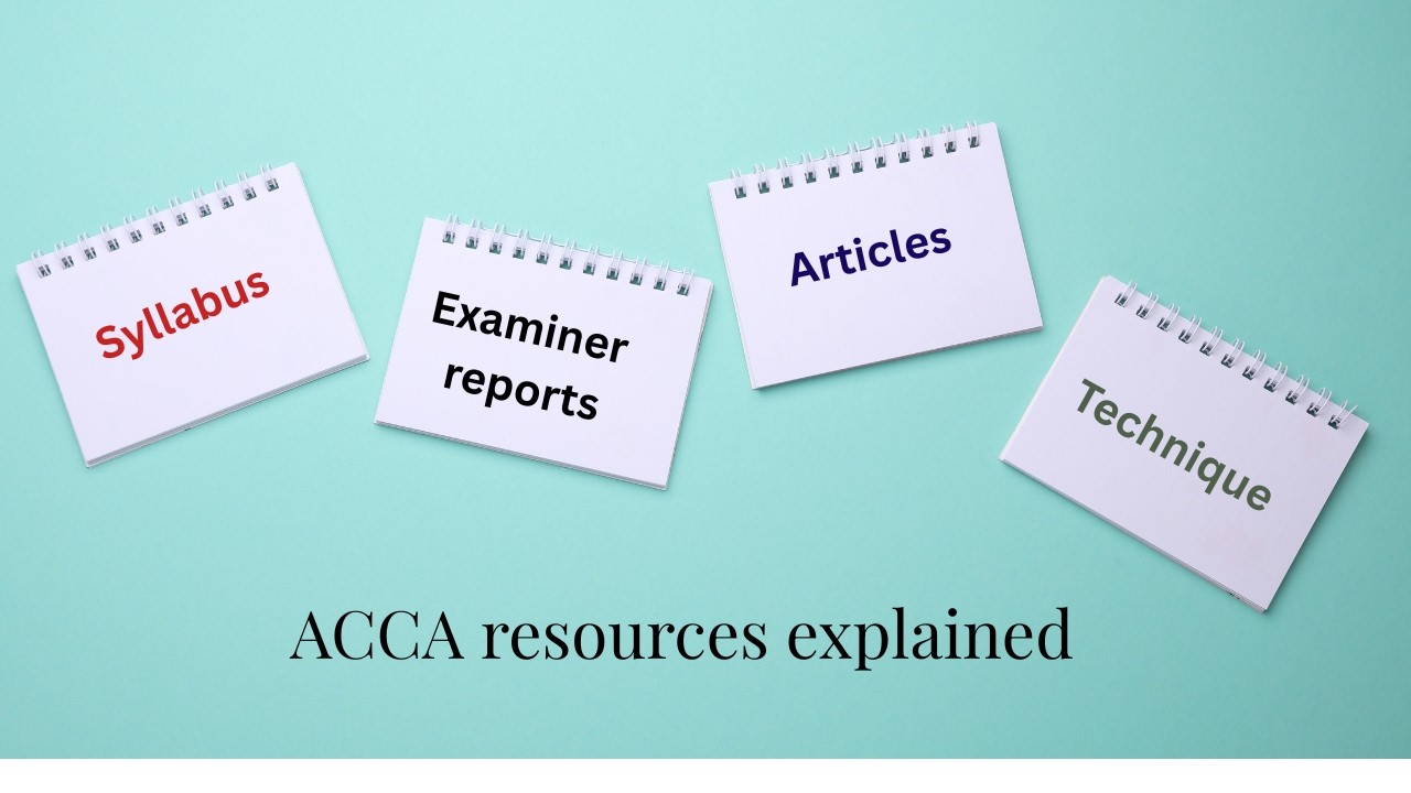 What’s Inside Every ACCA Exam Page: Study Resources Explained
