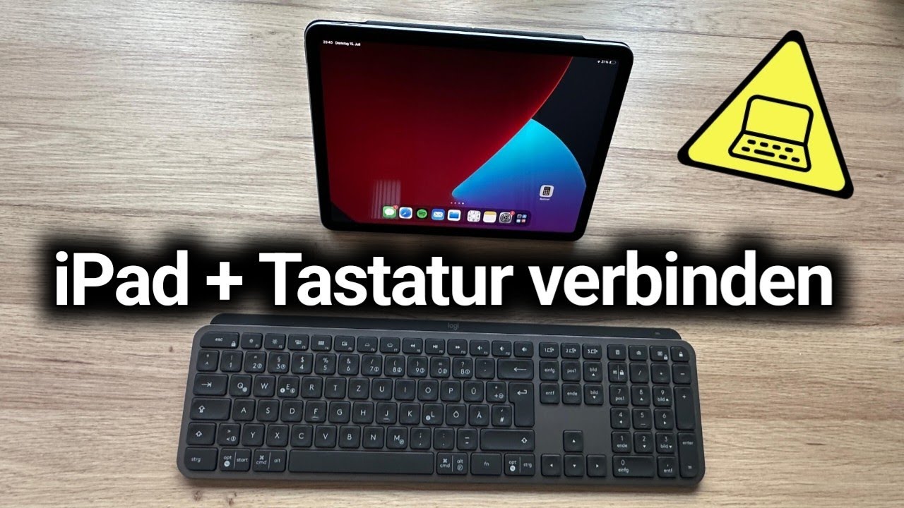iPad mit Tastatur verbinden / koppeln (Bluetooth) - einfach & schnell - TOP ANLEITUNG! ⌨️✅