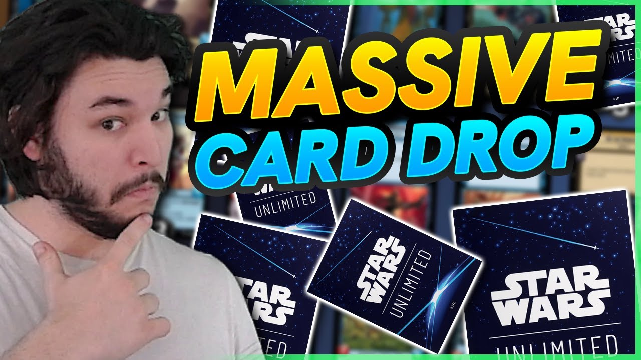 THE BIGGEST Card Drop YET! MASSIVE Set Reveal! | Star Wars Unlimited