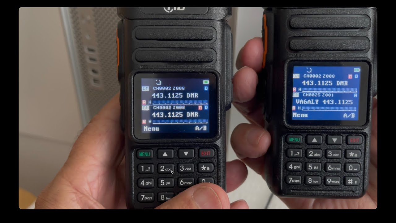 DP738UV... Как импортировать цифровой список контактов с помощью программы CPS DP730UV. Что получ...