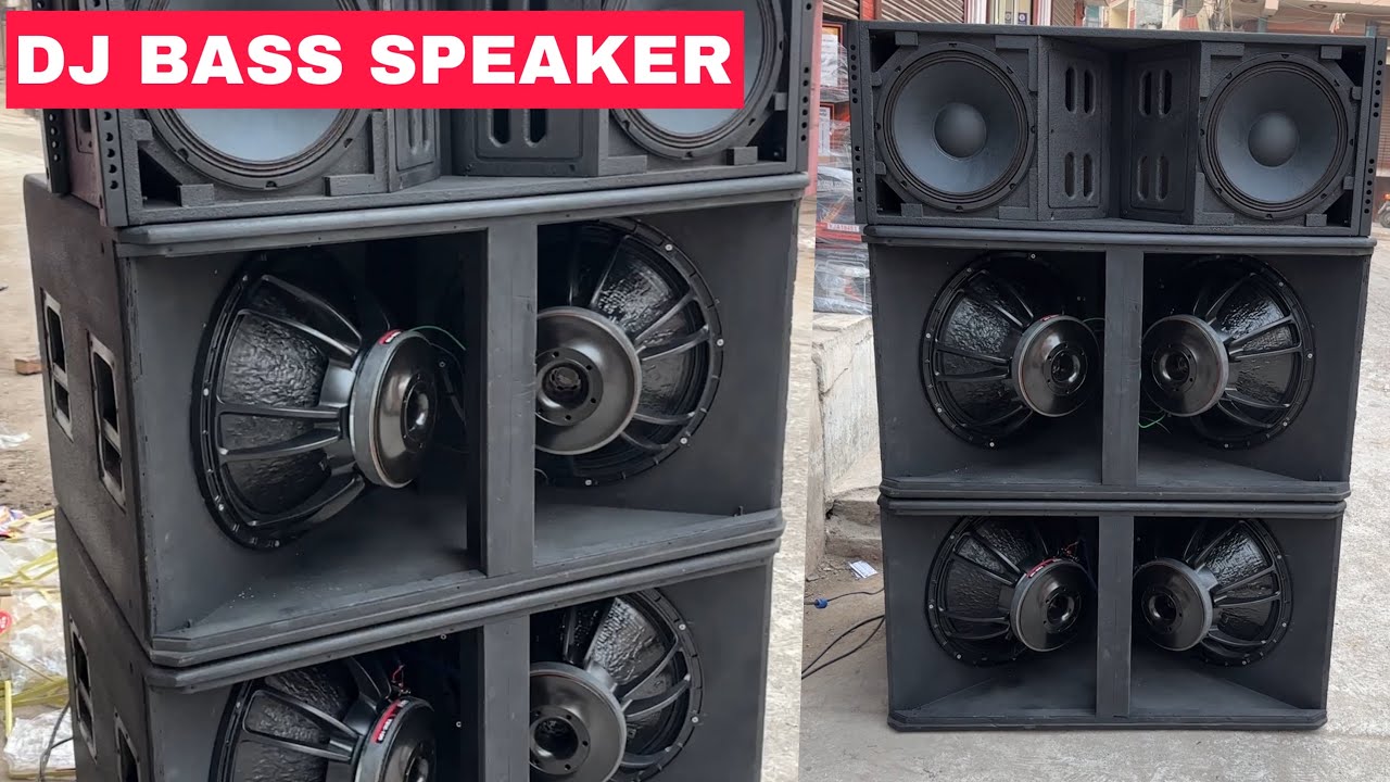 1000w Dj Bass Speaker Line Array के साथ Punch Bass॥Audio-X Dj Speaker