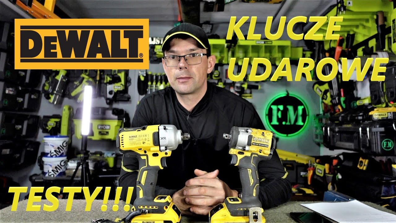 Klucze Udarowe Dewalt DCF891 i DCF921