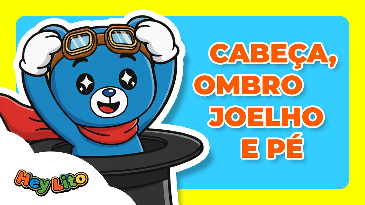 DESAFIO: Cabeça, Ombro, Joelho e Pé (Mais Rápido!) 🐻✨