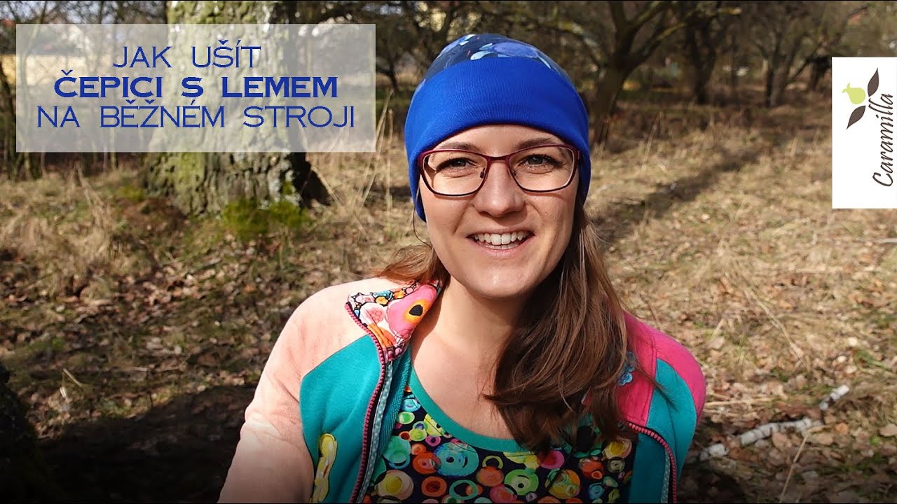 Jak ušít čepičku s lemem na běžném šicím stroji | Caramilla Easy