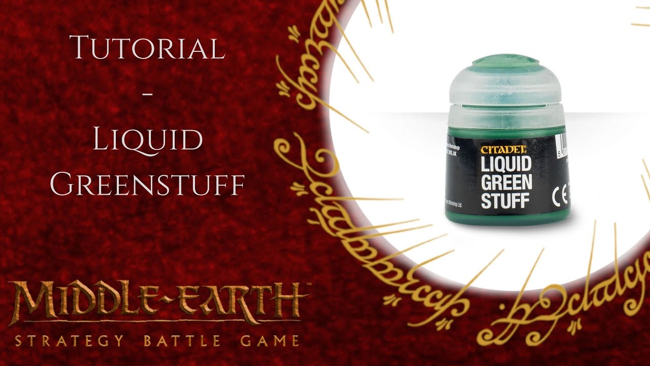 Tutorial - Liquid Greenstuff - by: Jey of many Colours