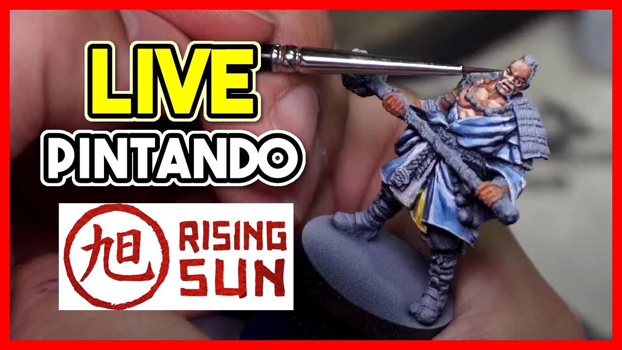🔴 Pintando o Clan Bonsai - Rising Sun - LIVE