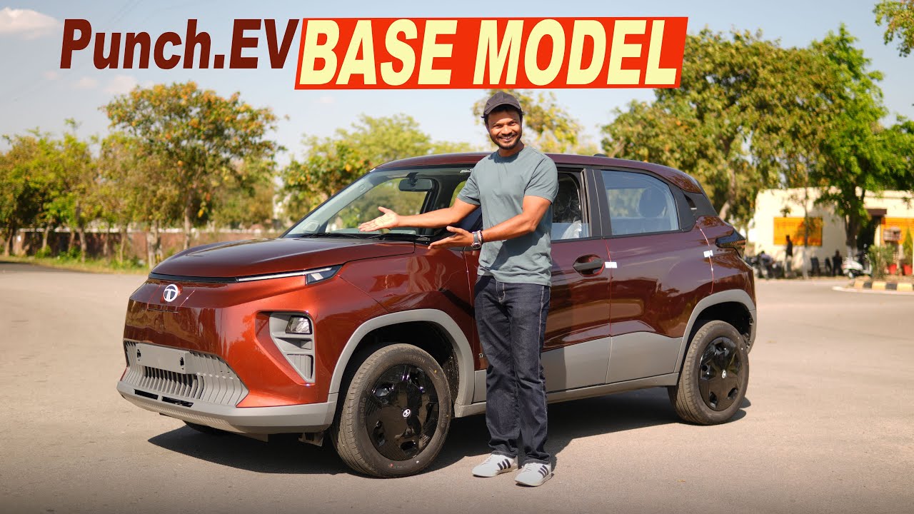 Tata Punch.ev Facelift Smart+ Base Model Detailed Review | BornDrive