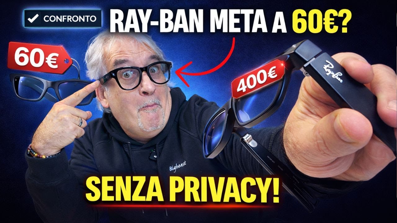 Ho comprato i CLONE RAY-BAN META a 60€! fanno cosa META blocca!