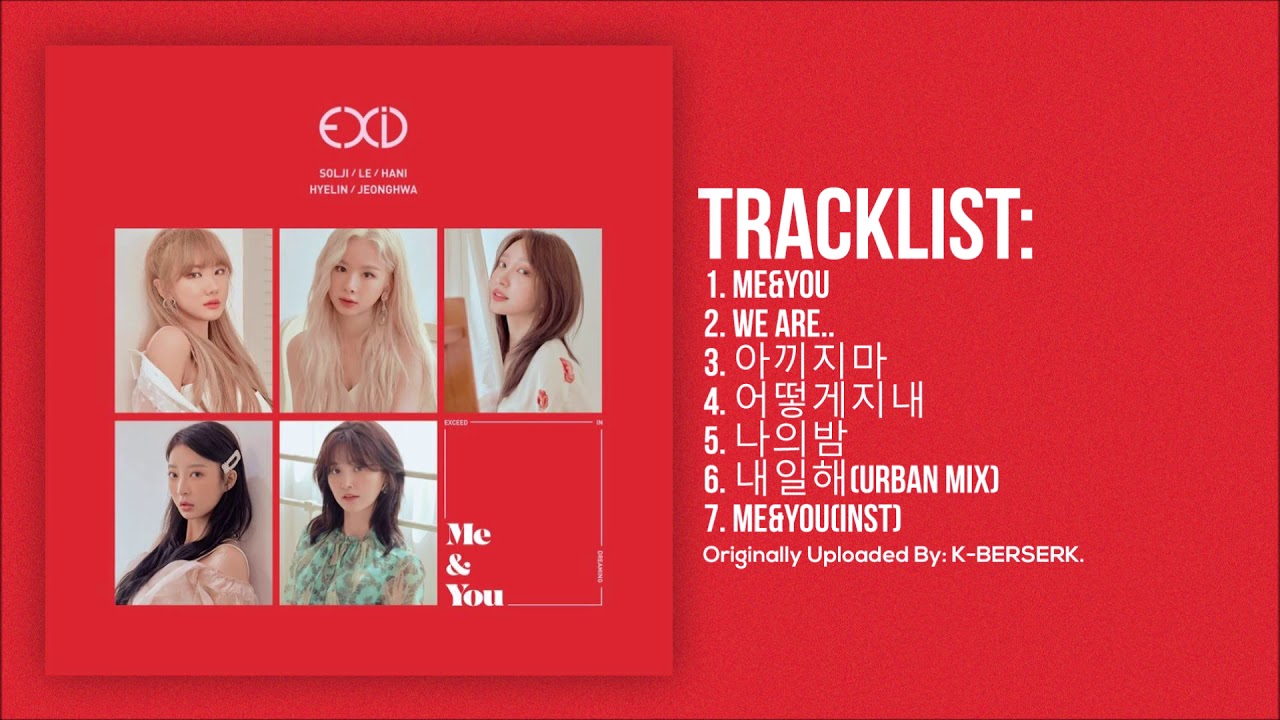 [Full Album] EXID(이엑스아이디) - WE