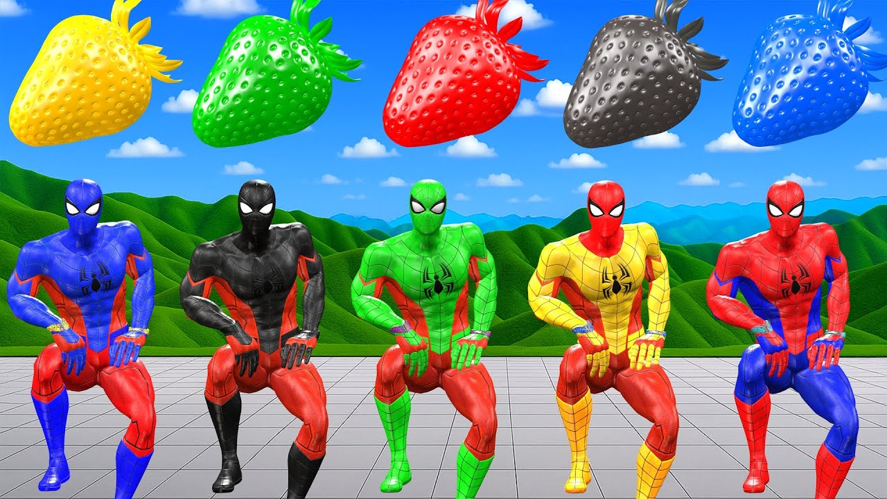 GAME PLAYING TEBAK GAMBAR TOP SUPERHERO I AVENGERS, CAPTAIN AMERICA, SPIDER MAN, IRON MAN, HULK