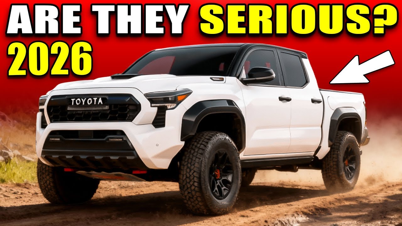 Все 5 спорных изменений в Toyota Tacoma 2026 года подробно объяснены!