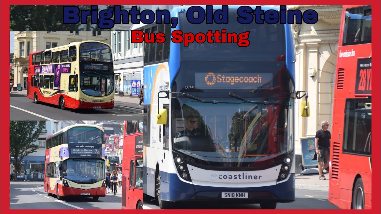 Bus Spotting At… Brighton, Old Steine! 