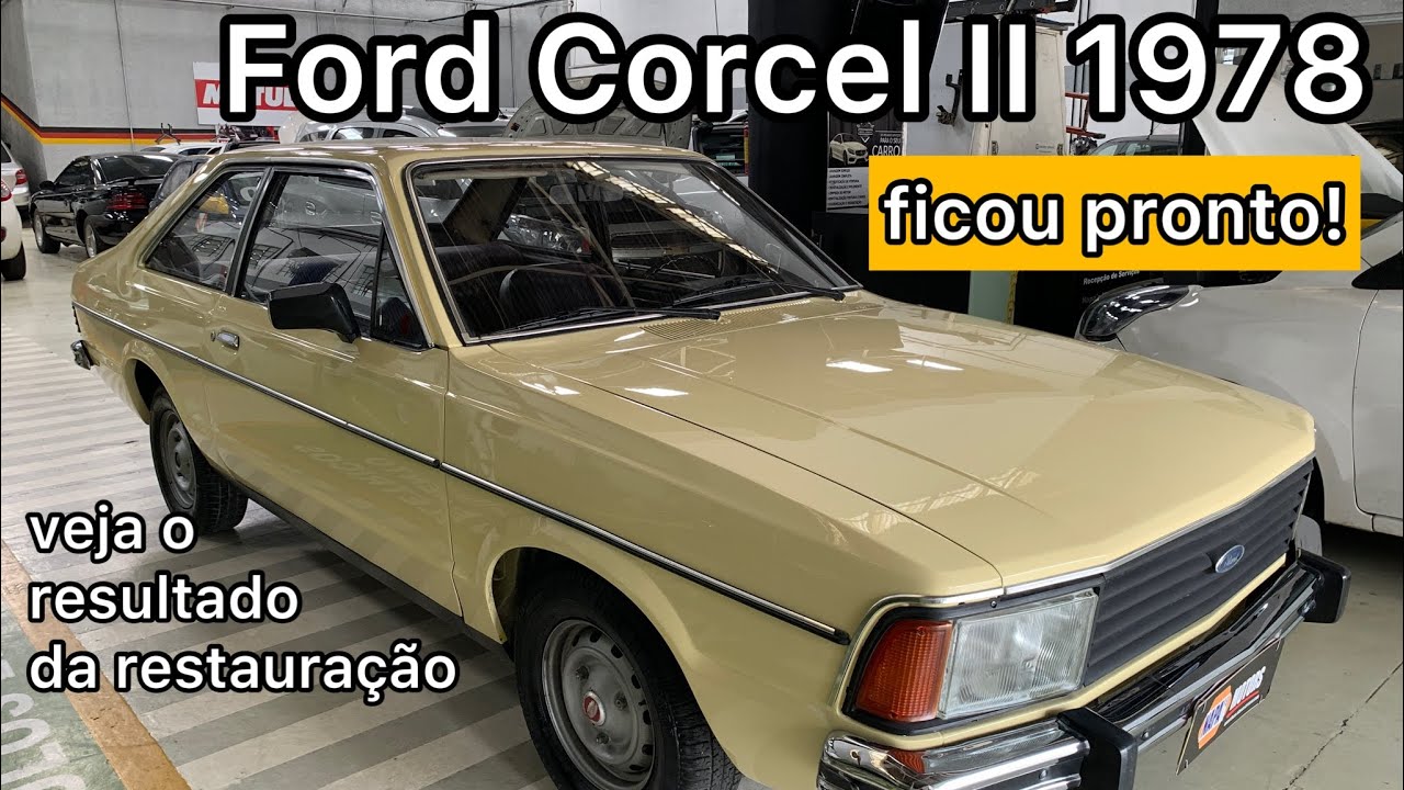 Meu Corcel 1978 ficou pronto depois da restauração na Napa’s: veja o resultado!