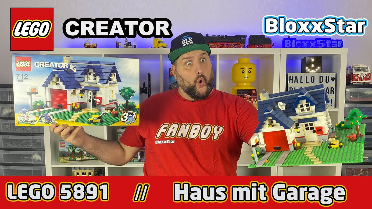 LEGO® 5891 🍎 CREATOR 3in1 🏡 Haus mit Garage / Apple Tree House ▶️ BUILD, REVIEW & FACTS 💬 📽️ 4K