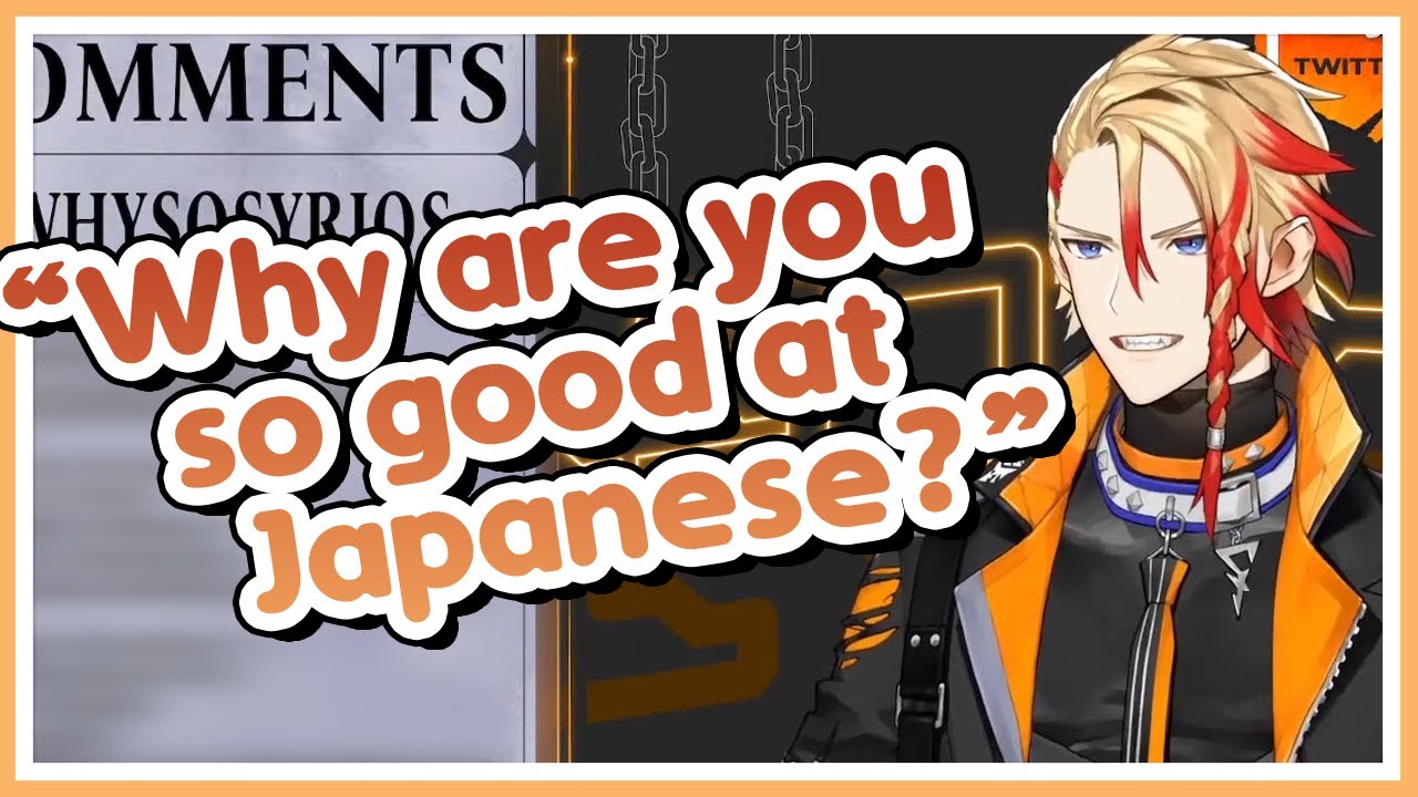 [ENGSUB] Axel's Advice on Learning JP [HOLOSTARS-EN]