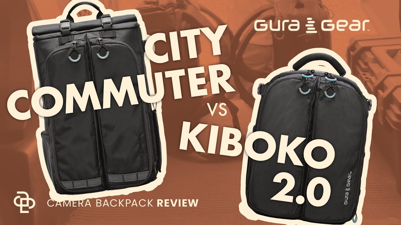 City Commuter 18L vs Kiboko 2.0 16L | GuraGear Camera Backpack Comparison