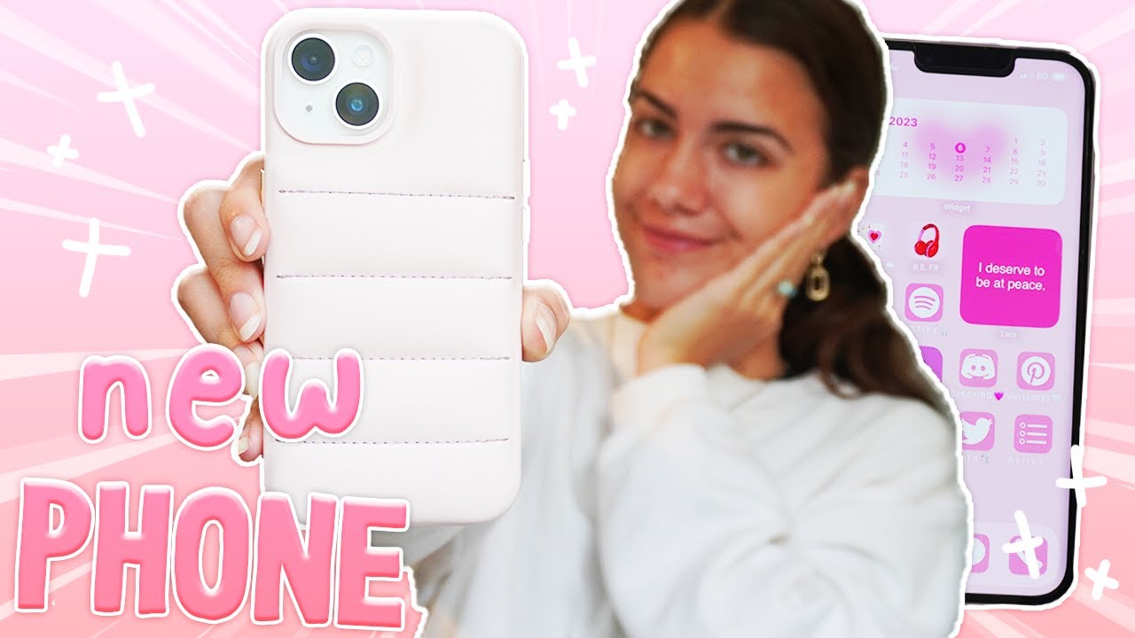 WHATS ON MY IPHONE 14 TOUR || unboxing and setup