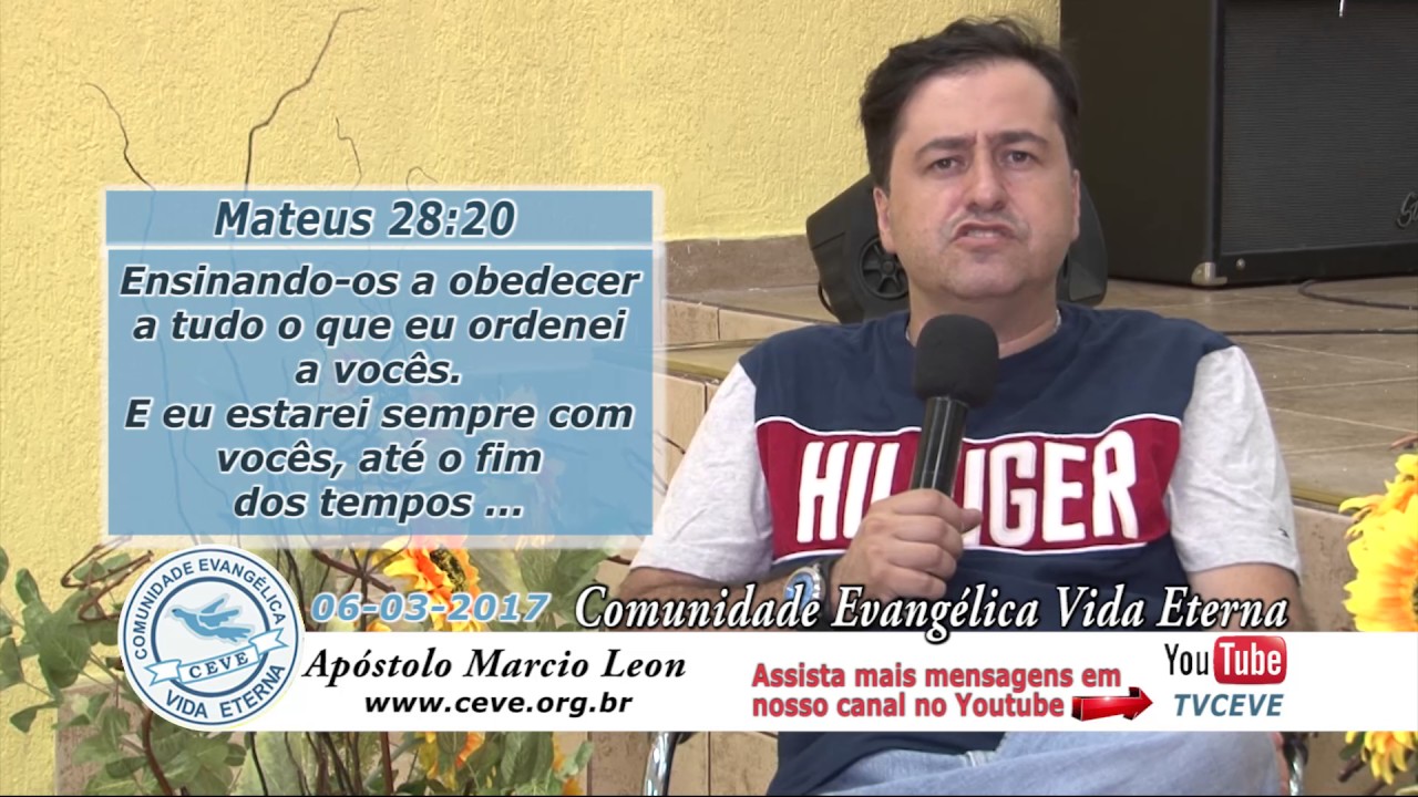 TV CEVE Alimento Diario com Ap. M&aacute;rcio Leon 06-03-2017