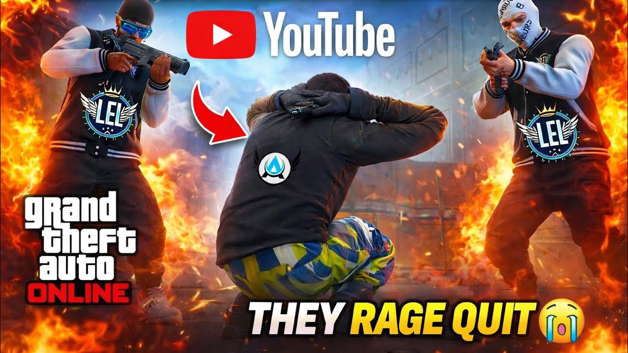 GTA Online 11v11 Crew Battle | LTS + Deathmatch | They RAGE QUIT 😳