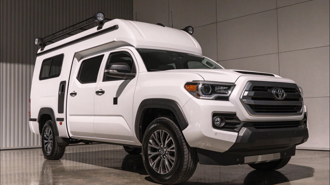 Toyota Tacoma Camper Motorhome 2026 🚐 | Ultimate Compact RV for Off-Road Adventures & Camping