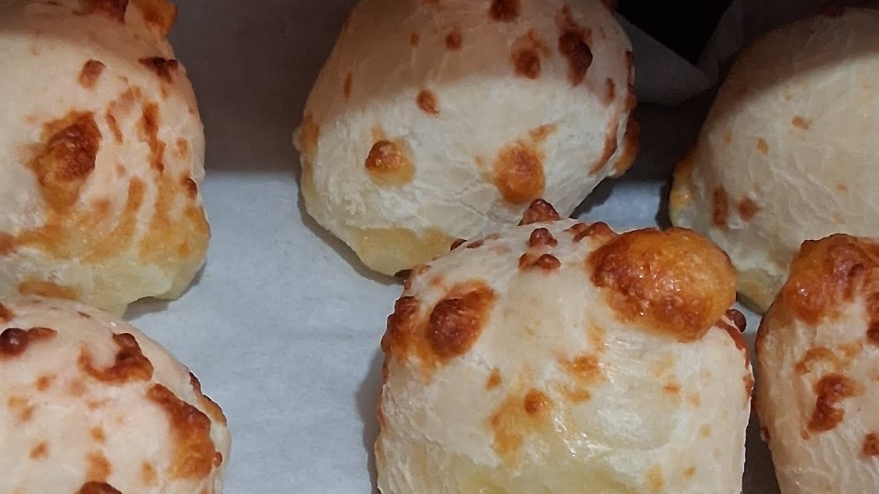 Pão de queijo macio saboroso na eirfryer 😋