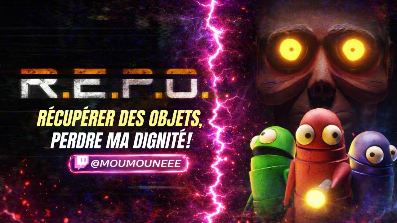 R.E.P.O | récupérer des objets, perdre ma dignité| Rediffusion Live
