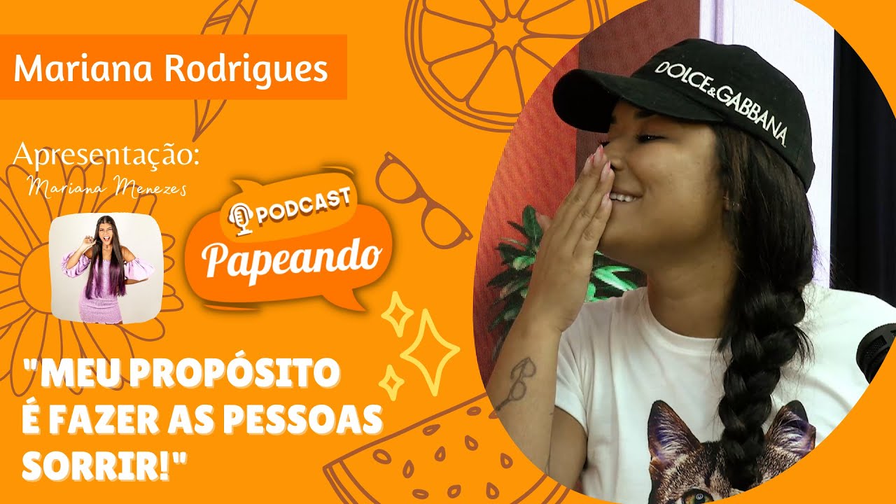 MARIANA RODRIGUES FALA SOBRE SEU PROPÓSITO DE FAZER AS PESSOAS SORRIR!