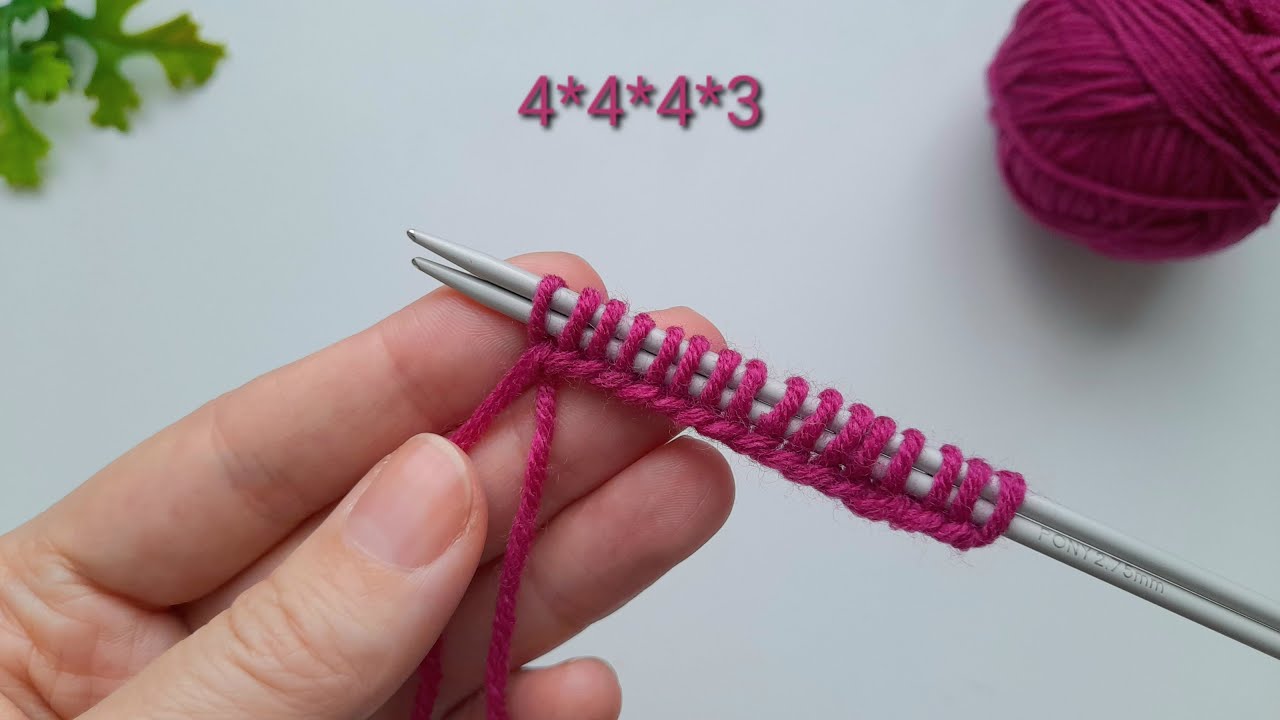 🔥 Jeder verliebt sich in dieses Strickmuster — und es ist so einfach zu stricken
