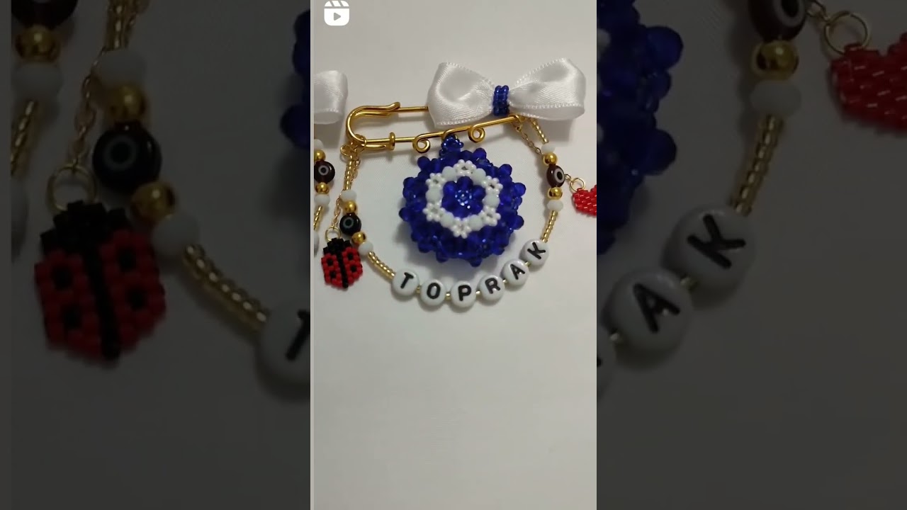 nazar 🧿💙 boncuklu bebek cevşeni