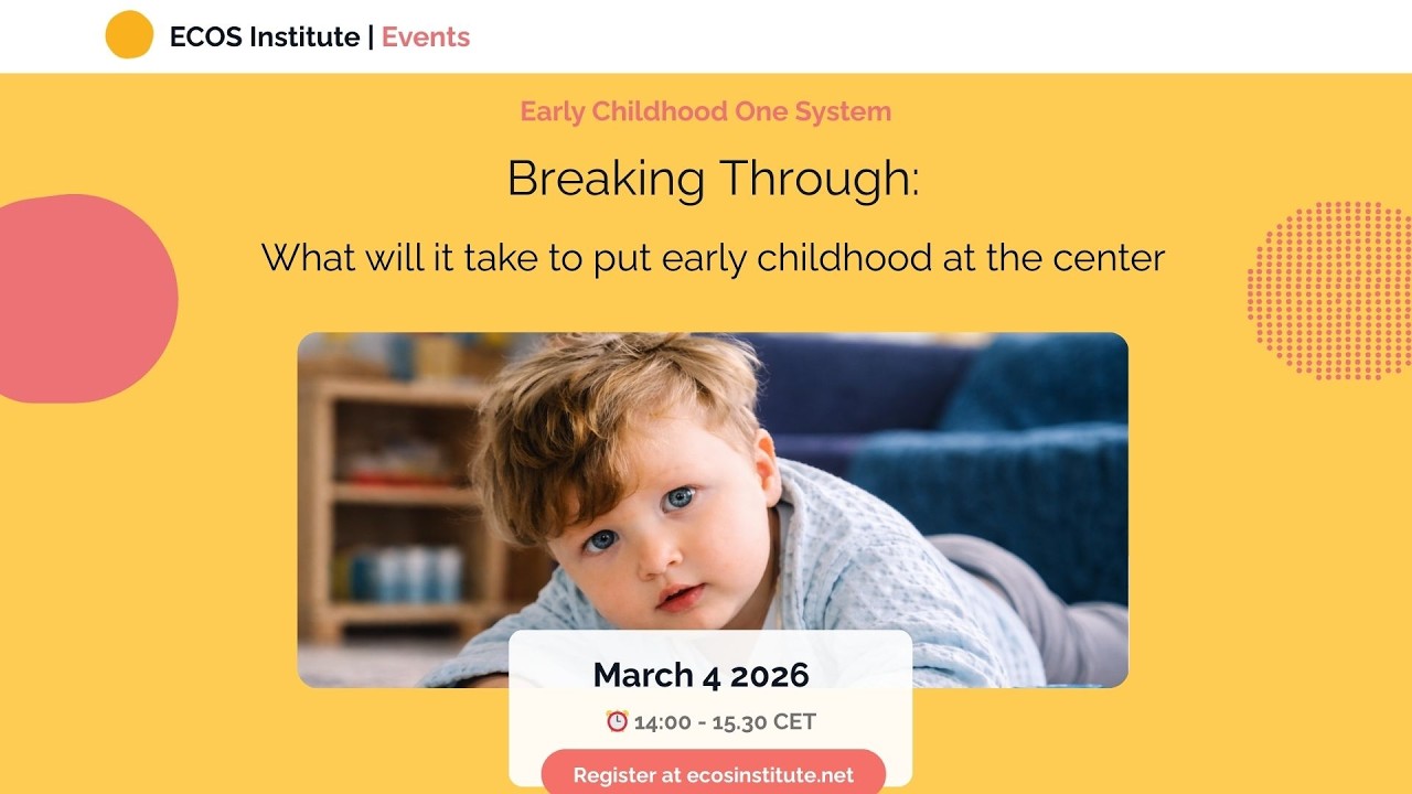 Breaking Through: What Will It Take to Put Early Childhood at the Center?
