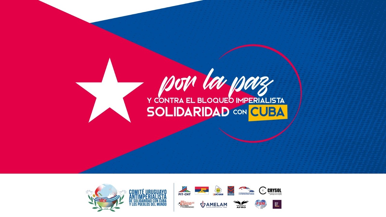 Caravana por LA PAZ y CONTRA EL BLOQUEO IMPERIALISTA - SOLIRADIDAD CON CUBA - 28/2/26 - 12 hs
