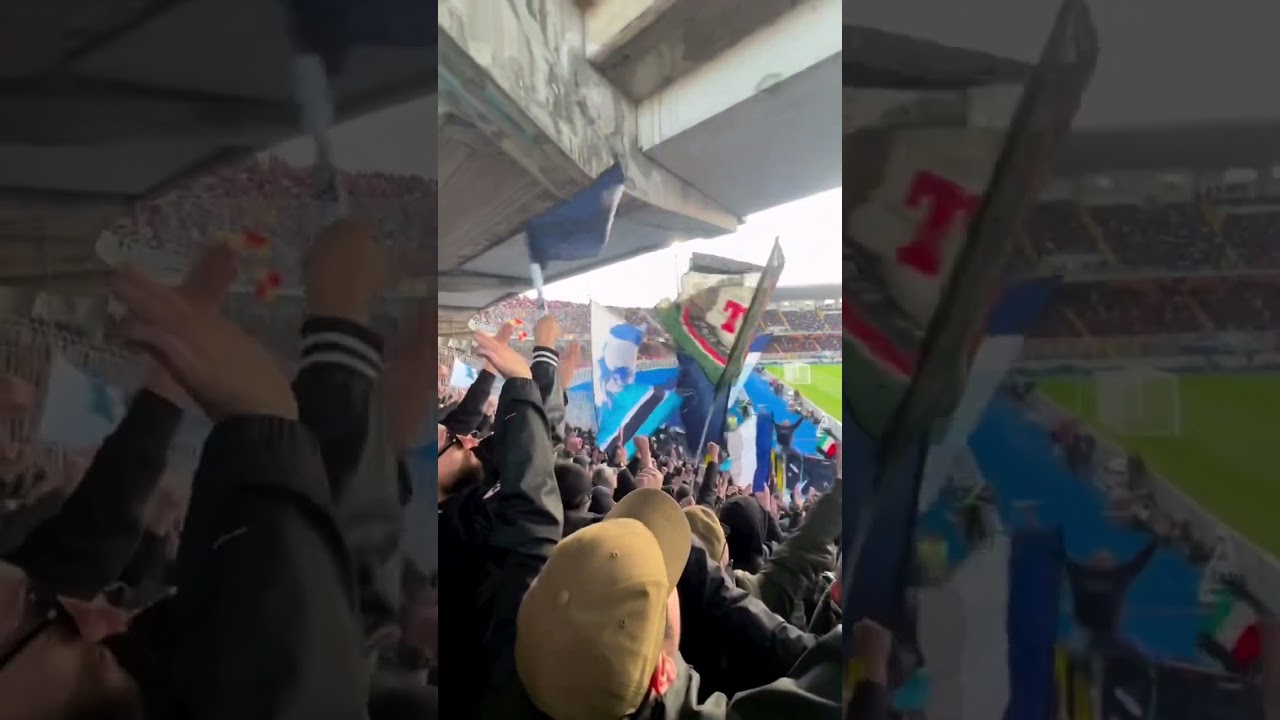 Lecce - Napoli , settore ospiti 💙