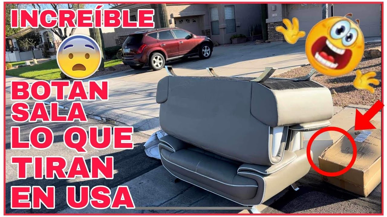 COSAS QUE TIRAN EN los Estado UNIDOS😱