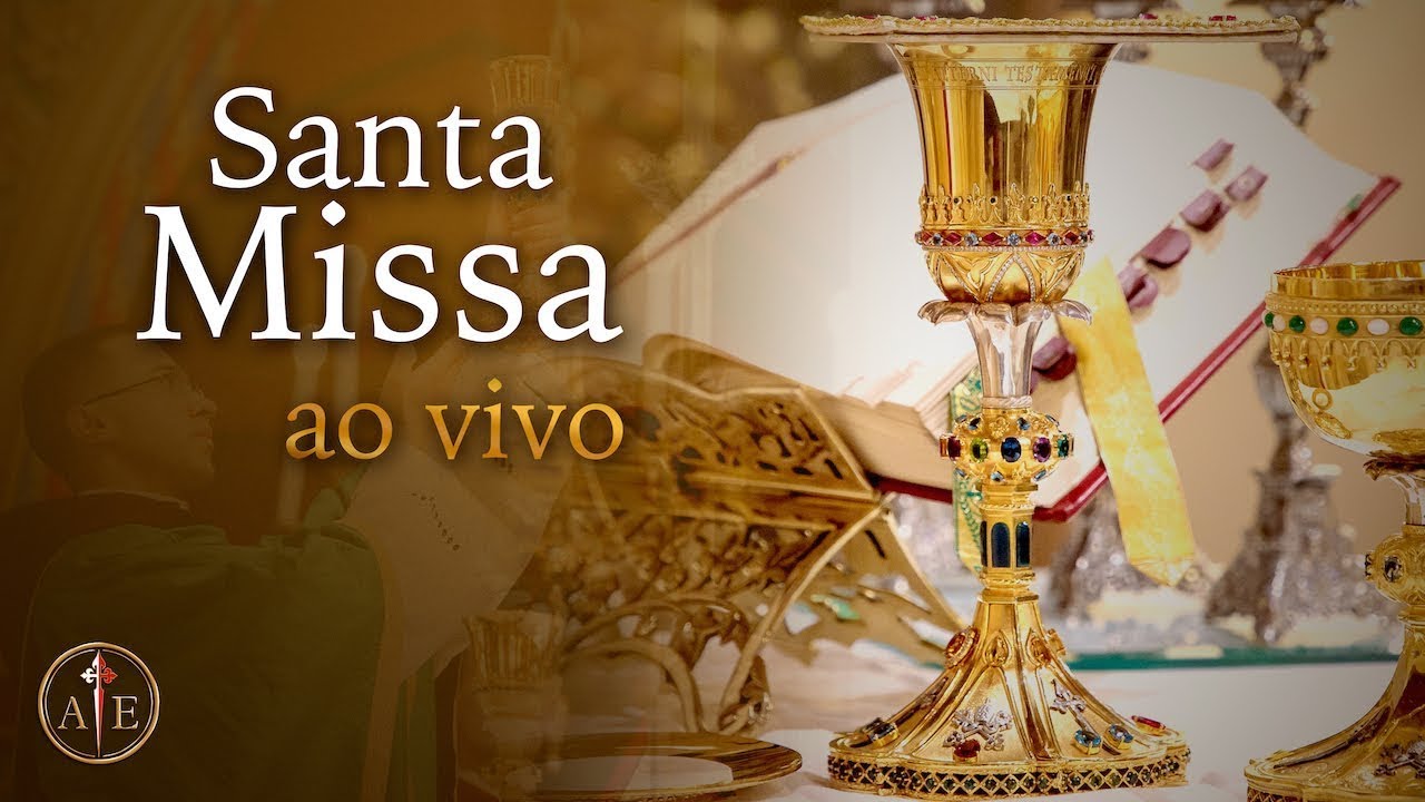 Missa Ao Vivo - terça-feira. Deixe suas intenções!