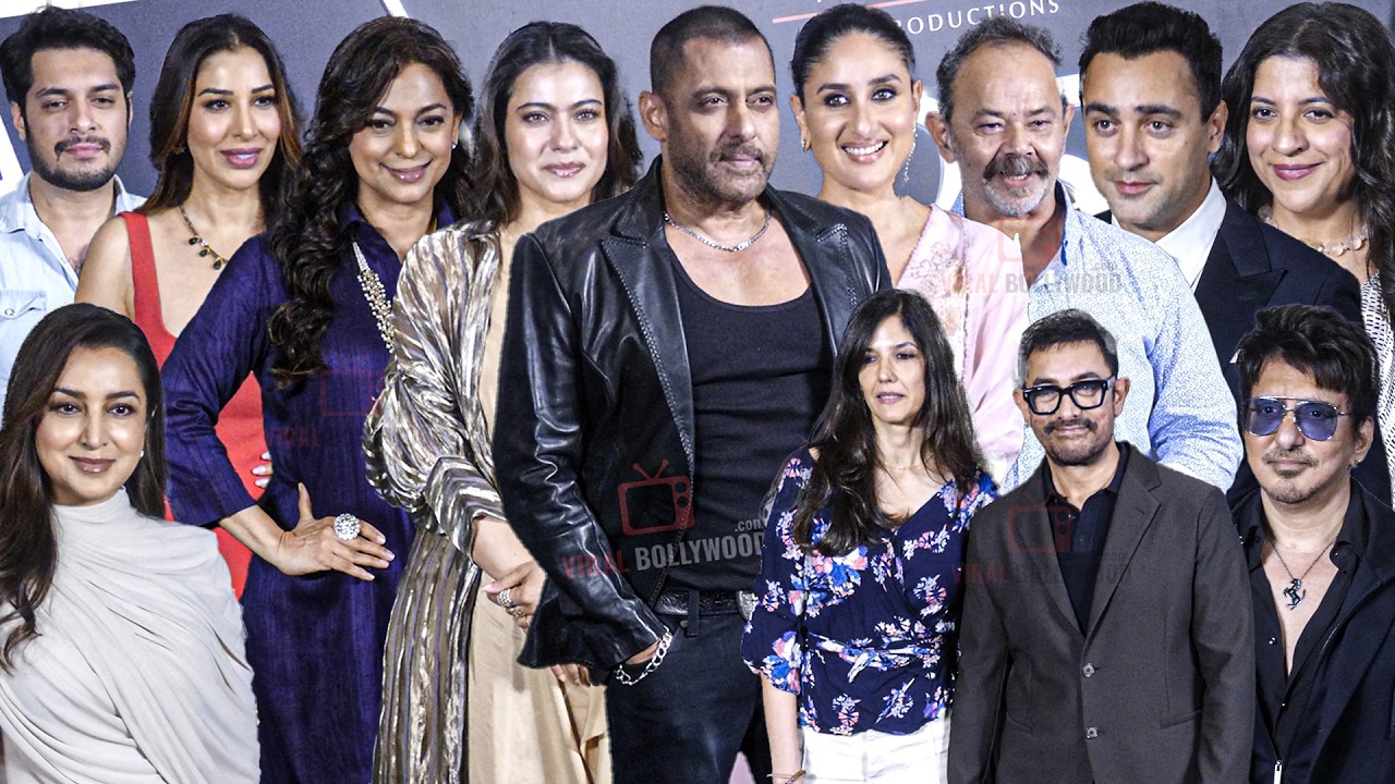 Star Studded Night At Aamir Khan Success Party | Salman Khan, Kareena, Kajol & Juhi Chawla