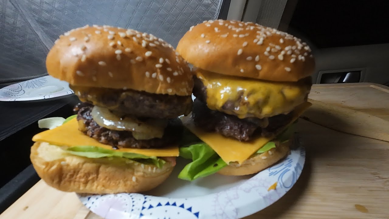 Cooking Hamburgers Inside My SUV (Full-Time Car Living)