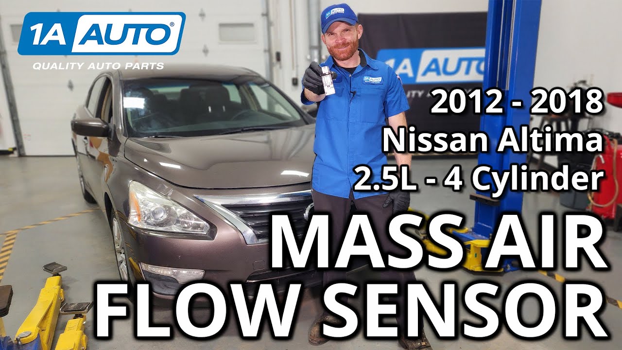 How to Replace Mass Air Flow Sensor 2012-2018 Nissan Altima (2.5L)