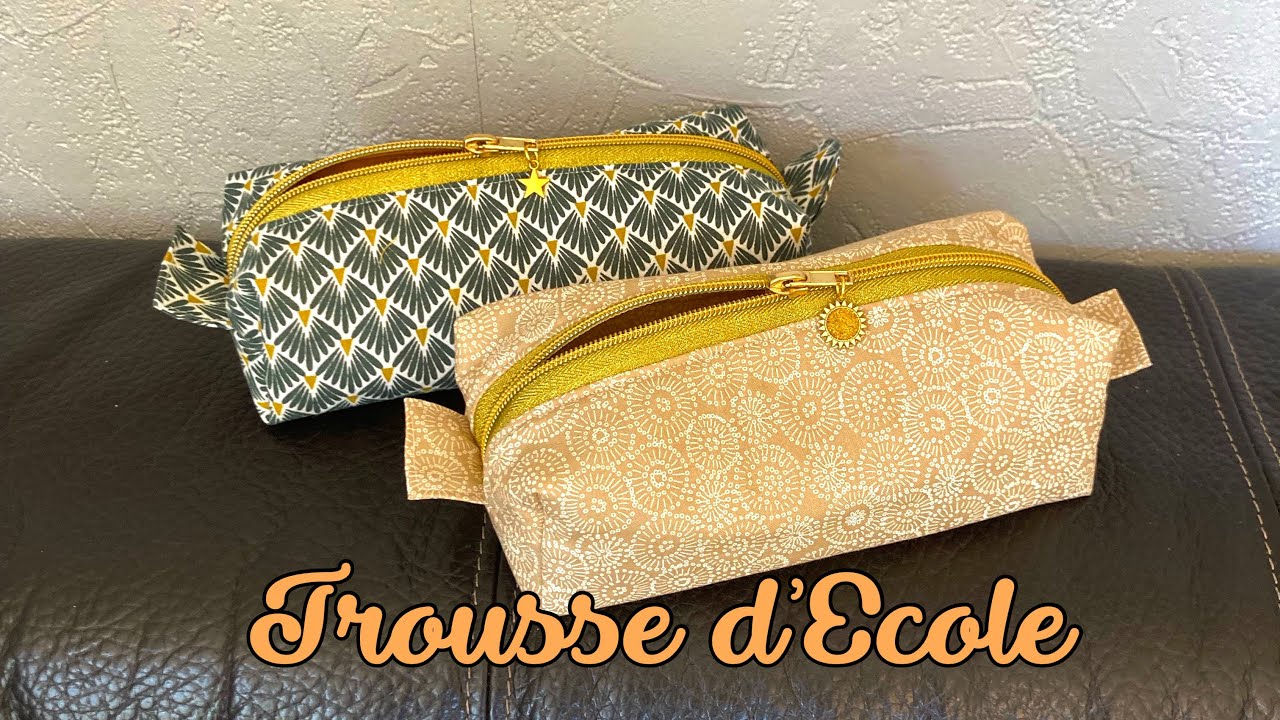 Tuto Trousse d'école~Couture Stefellya