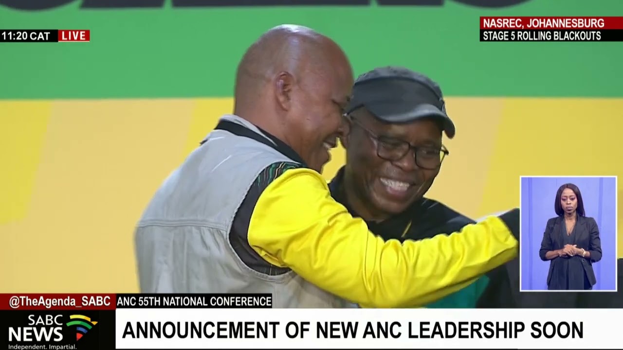 Announcement of new ANC Leadership